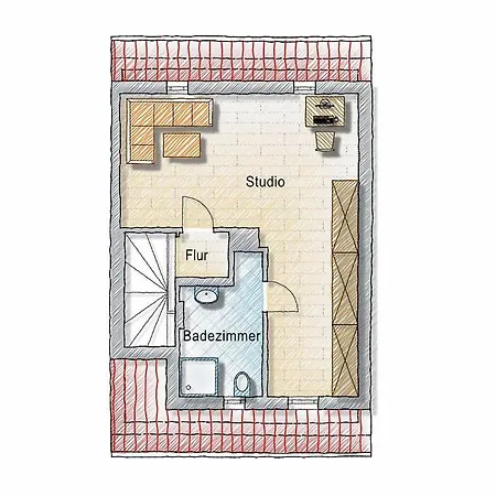 Perfektes 5-zimmer Апартаменты Нюрнберг
