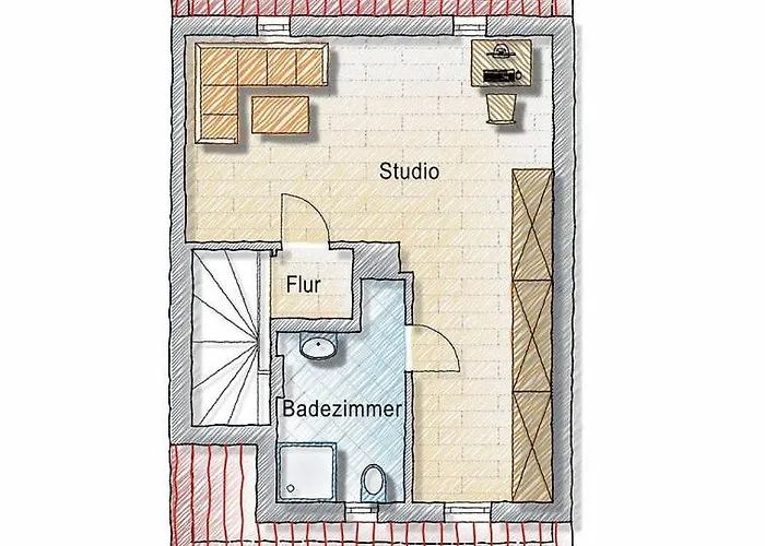 Perfektes 5-zimmer Apartment Nürnberg